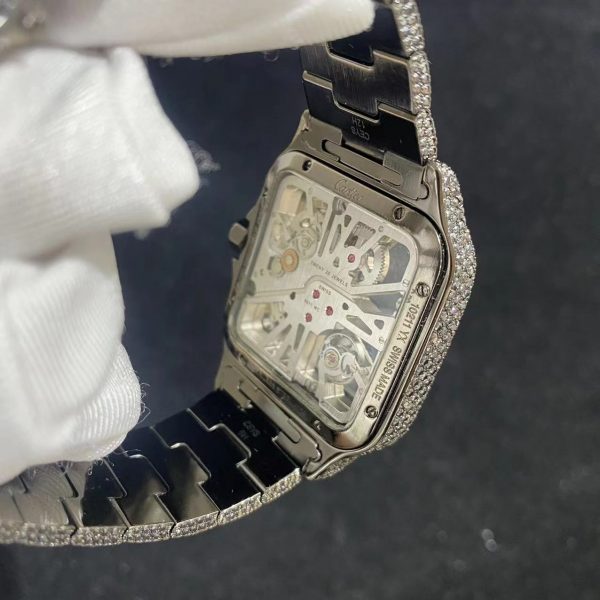 CARTIER MOISSANITE WATCH