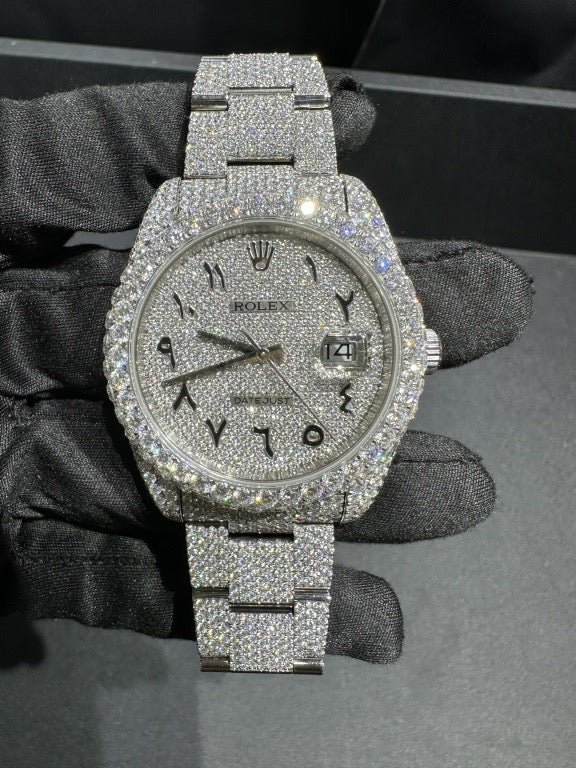 MOISSANITE ROLEX DATEJUST