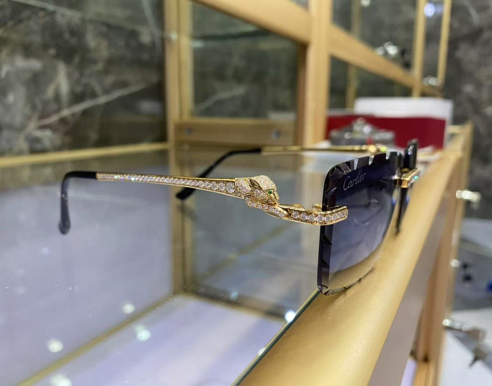 CARTIER DIAMOND GLASSES