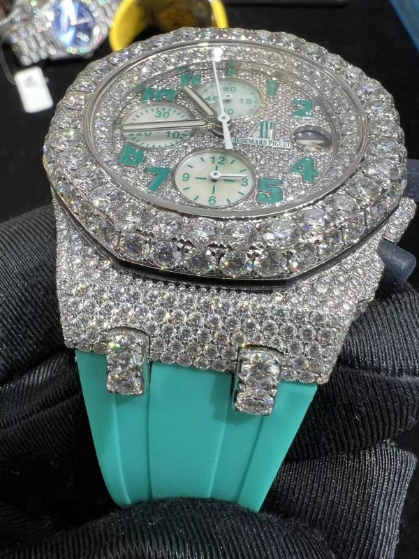 MOISSANITE AUDEMARS PIGUET ROYAL OAK OFFSHORE