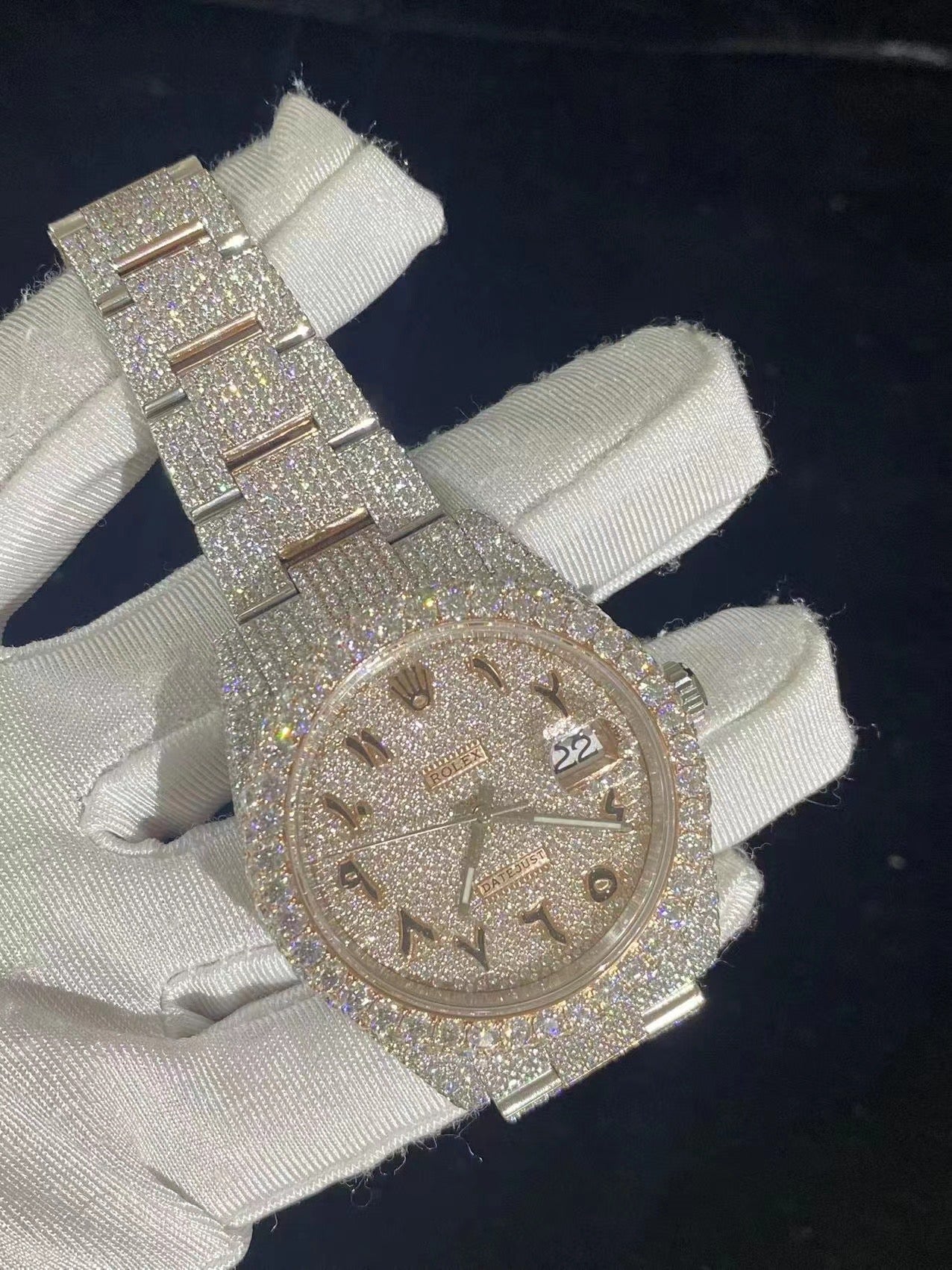 MOISSANITE ROLEX DATEJUST