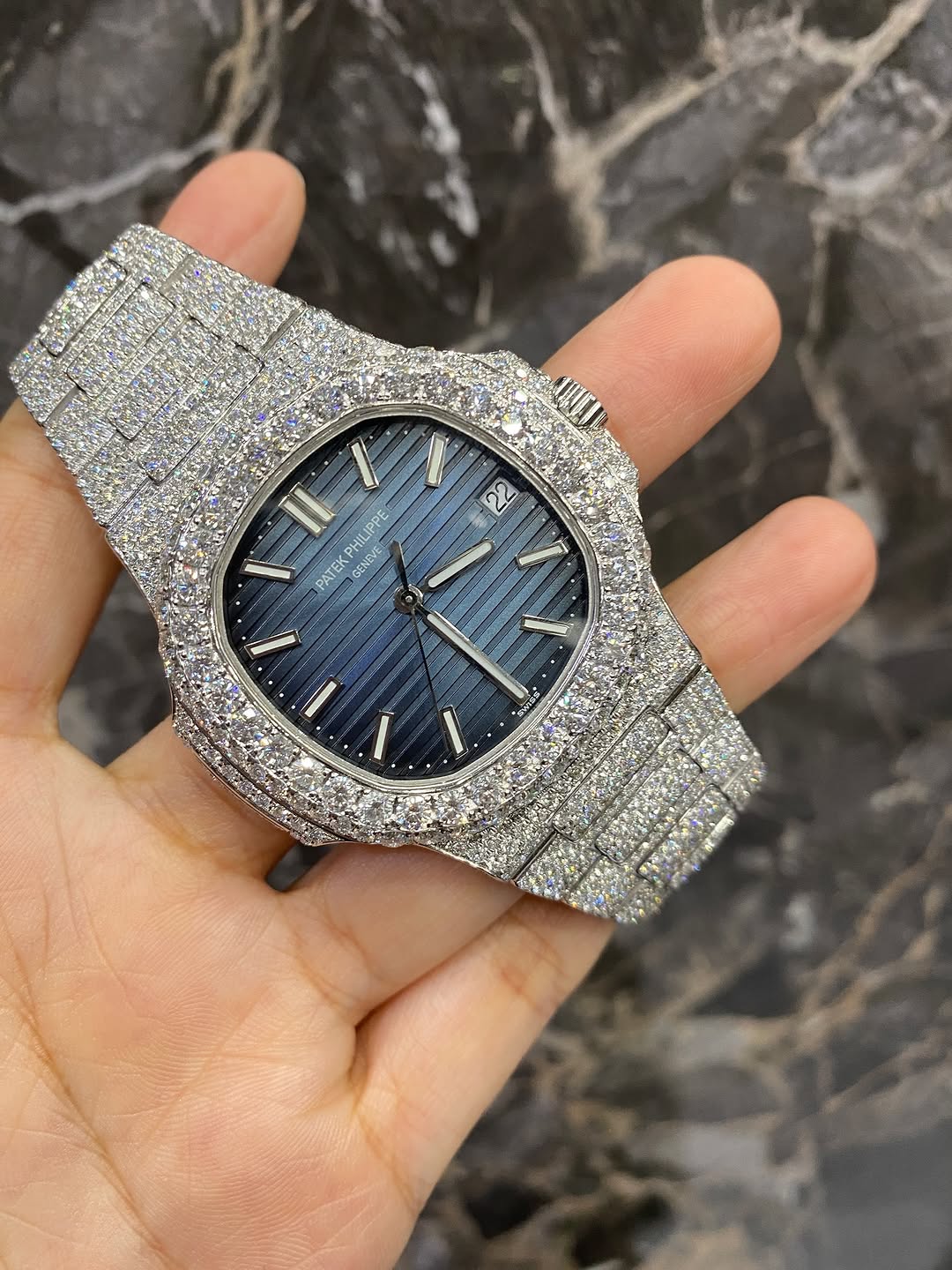 PATEK PHILIPPE MOISSANITE WATCH