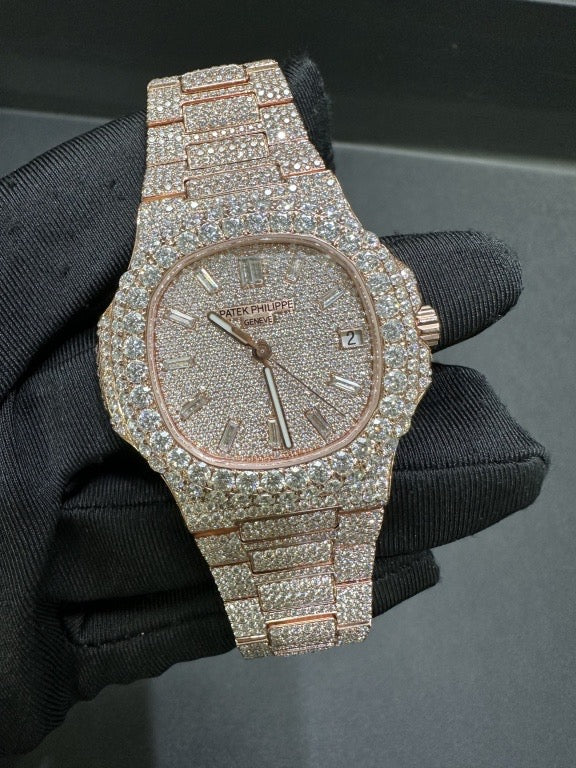 PATEK PHILIPPE MOISSANITE WATCH
