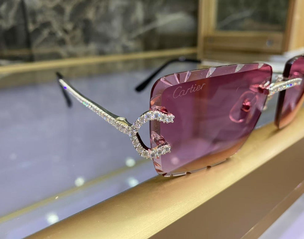 CARTIER DIAMOND GLASSES
