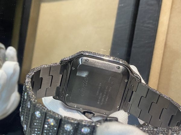 CARTIER MOISSANITE WATCH