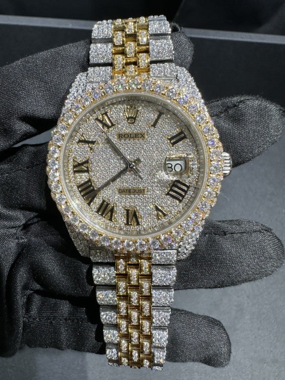MOISSANITE ROLEX DAY DATE