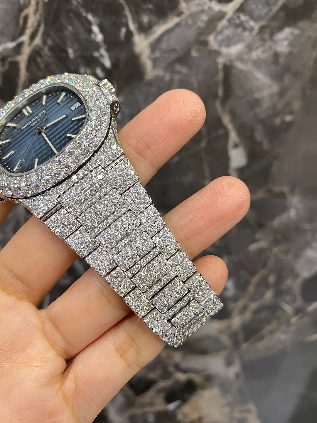 PATEK PHILIPPE MOISSANITE WATCH