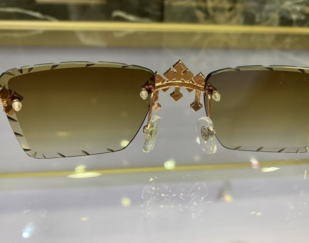 CARTIER DIAMOND GLASSES