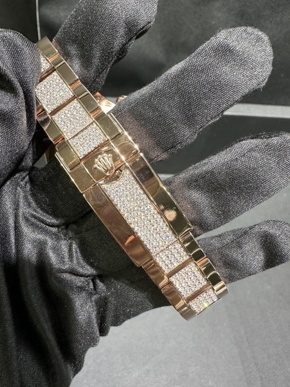 ROLEX 116595 WITH DIAMONDS