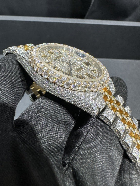 MOISSANITE ROLEX DAY DATE