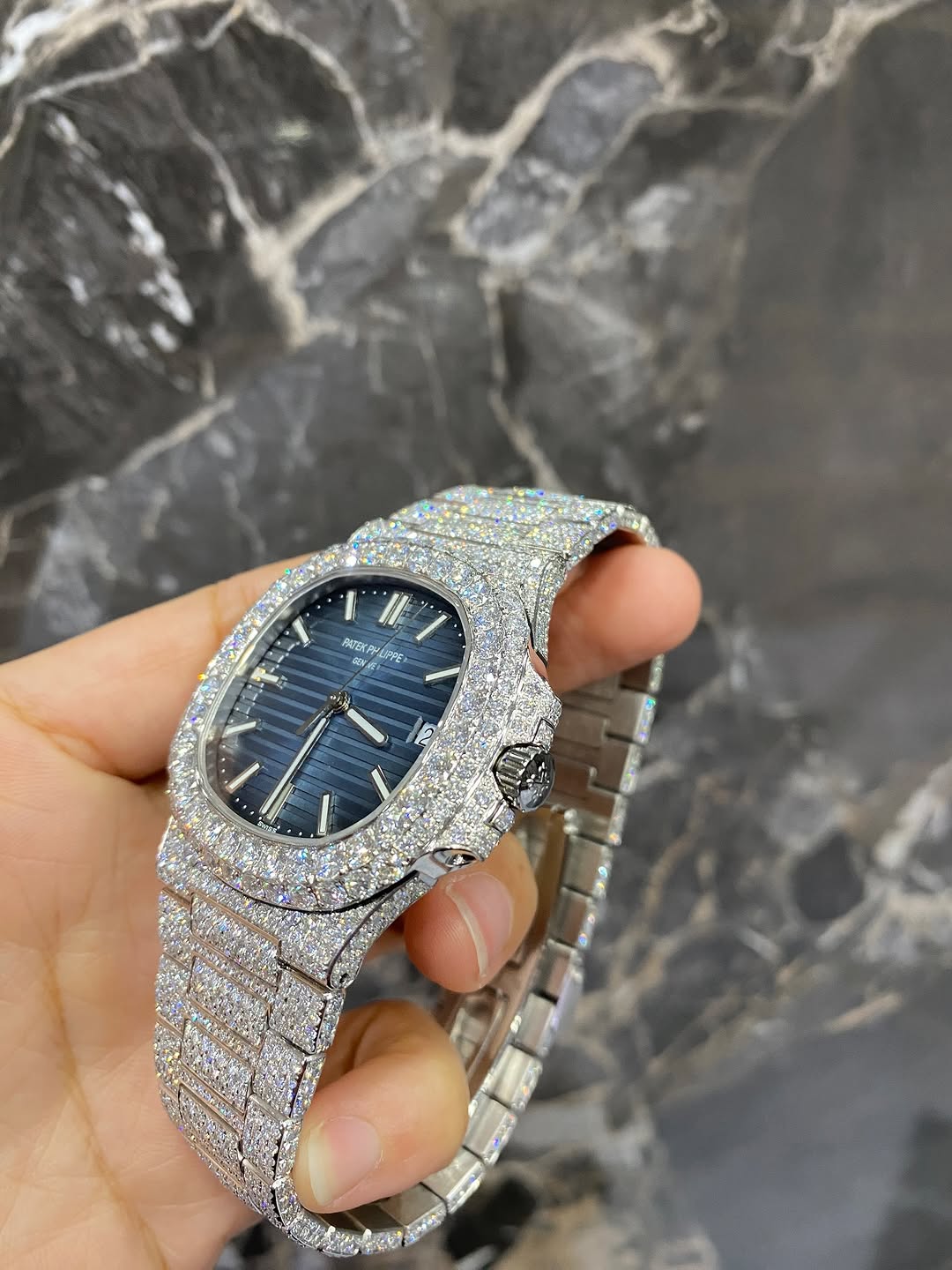 PATEK PHILIPPE MOISSANITE WATCH