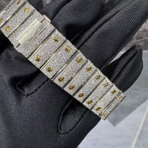 CARTIER MOISSANITE WATCH