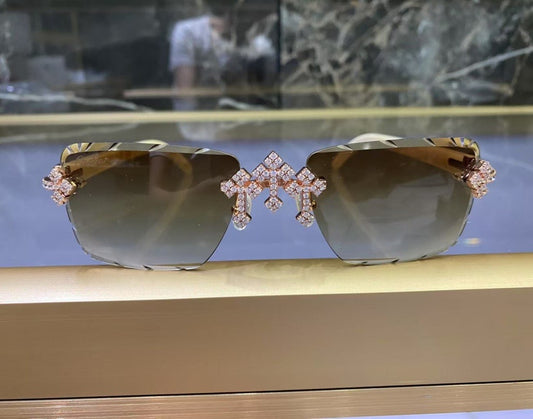 CARTIER DIAMOND GLASSES
