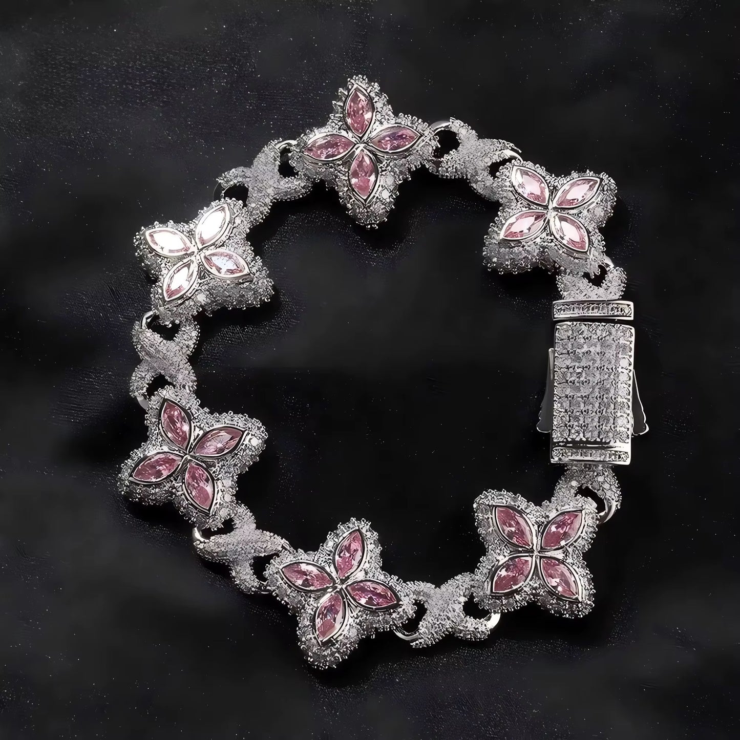 Cuban Moissanite Bracelets