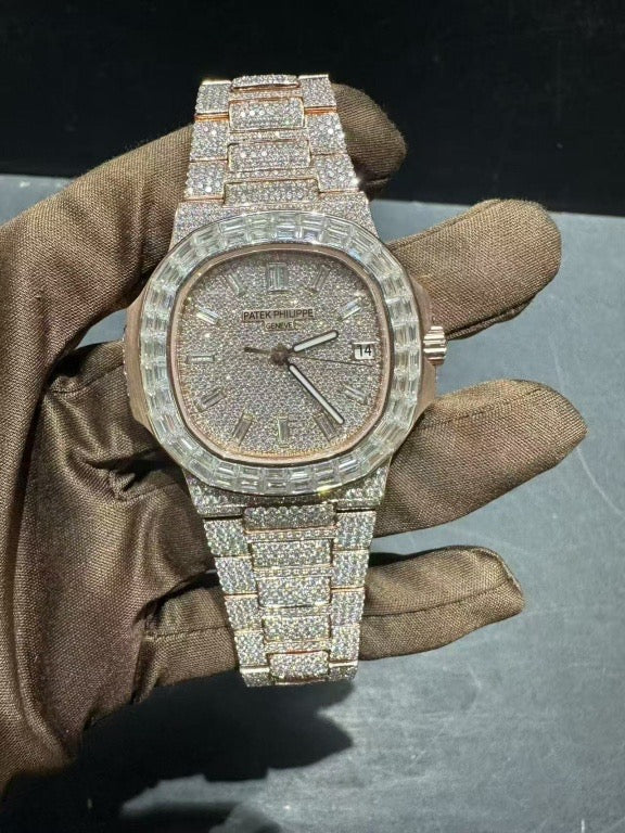 PATEK PHILIPPE MOISSANITE WATCH