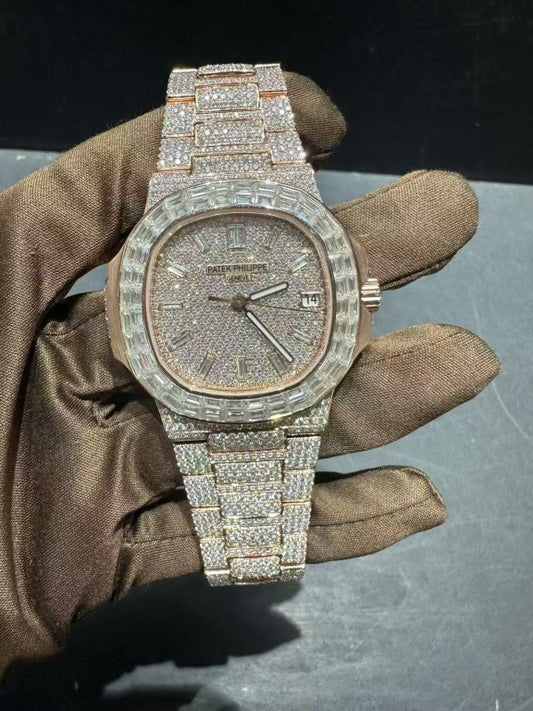 PATEK PHILIPPE MOISSANITE WATCH