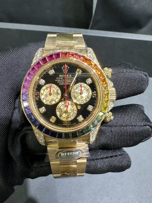 ROLEX 116595 WITH DIAMONDS