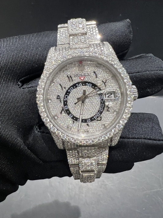 MOISSANITE ROLEX DAY DATE