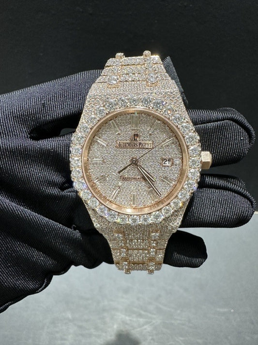 MOISSANITE AUDEMARS PIGUET 15400