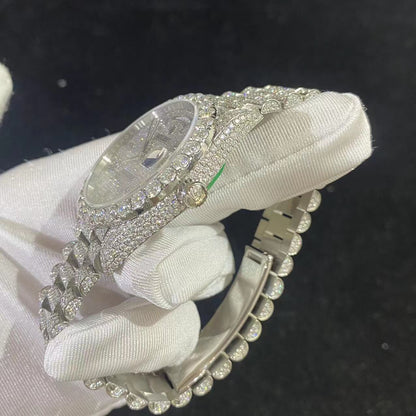 MOISSANITE ROLEX DAY DATE