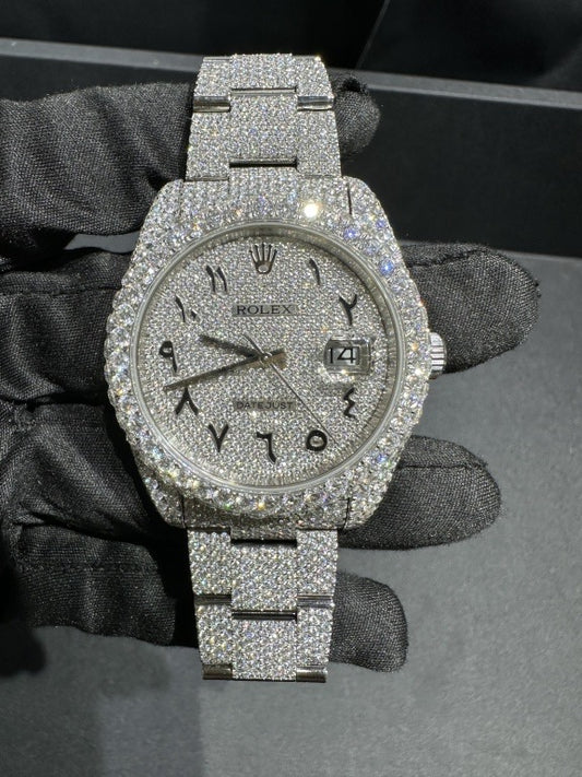 MOISSANITE ROLEX DATEJUST