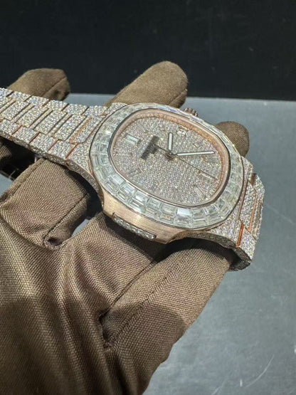 PATEK PHILIPPE MOISSANITE WATCH