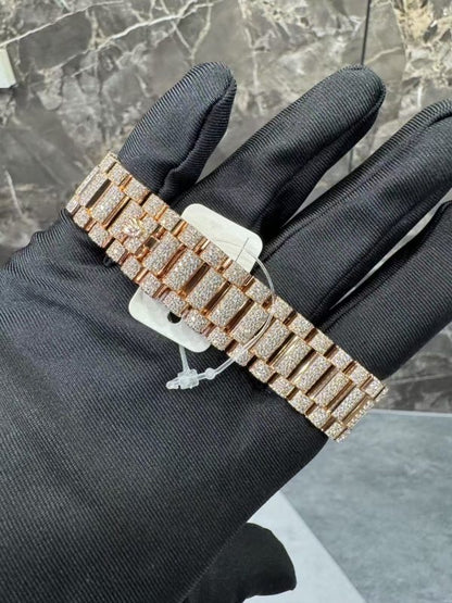 MOISSANITE ROLEX DAY DATE