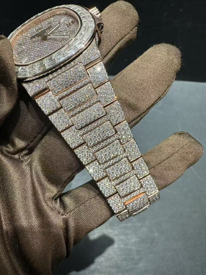 PATEK PHILIPPE MOISSANITE WATCH