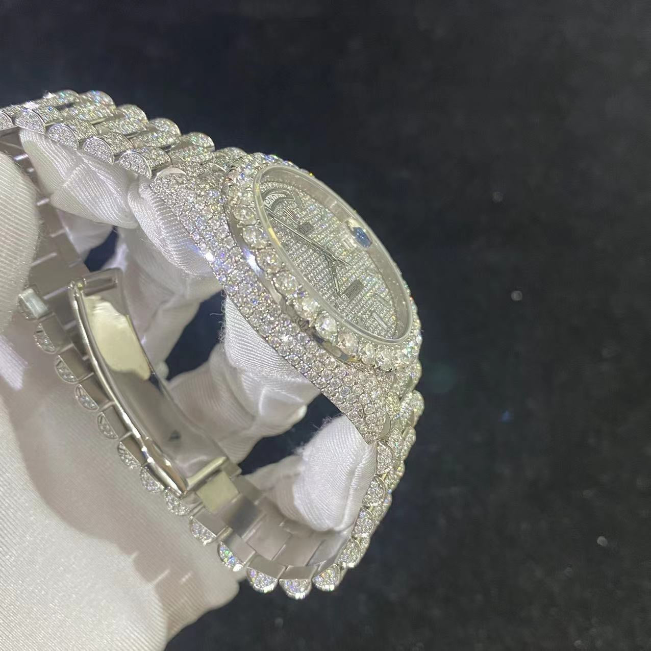 MOISSANITE ROLEX DAY DATE