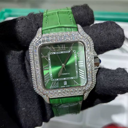 MOISSANITE WATCHES SANTOS