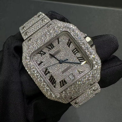 SANT0S MOISSANITE WATCH