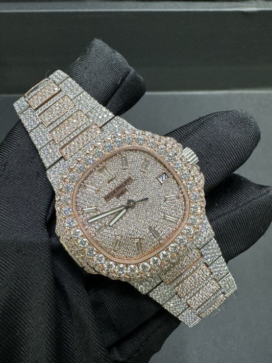 PATEK PHILIPPE MOISSANITE WATCH