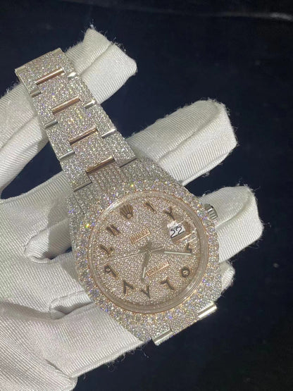 MOISSANITE ROLEX DATEJUST