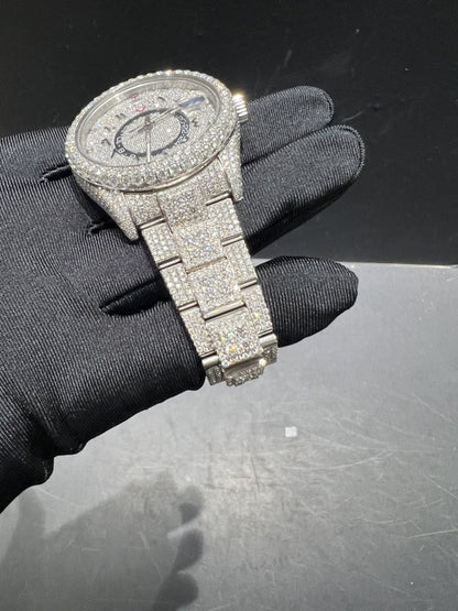 MOISSANITE ROLEX DAY DATE