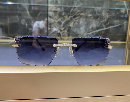 CARTIER DIAMOND GLASSES
