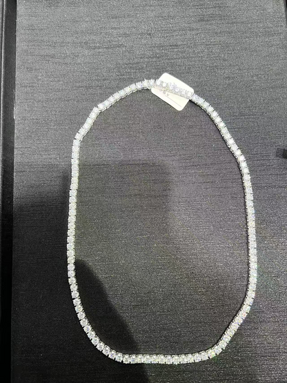 VVS MOISSANITE 925 STERLING SILVER TENNIS CHAIN
