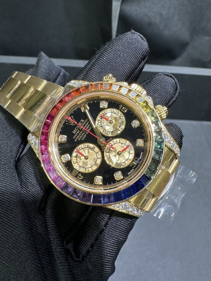 ROLEX 116595 WITH DIAMONDS