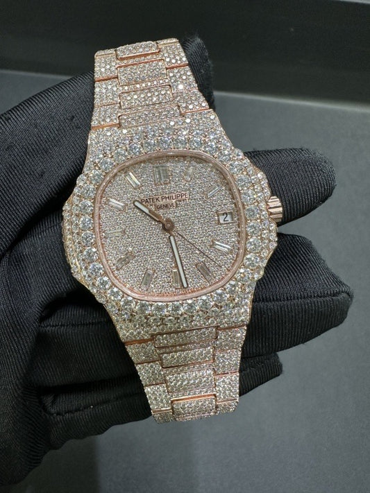 PATEK PHILIPPE MOISSANITE WATCH