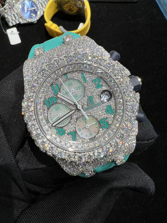 MOISSANITE AUDEMARS PIGUET ROYAL OAK OFFSHORE