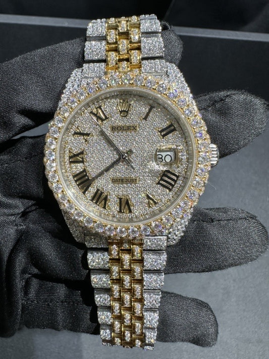 MOISSANITE ROLEX DAY DATE