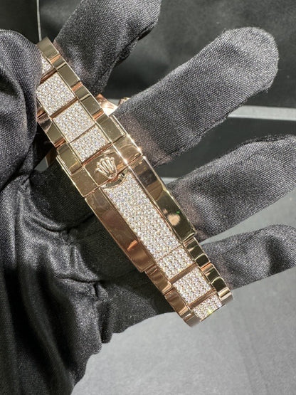 ROLEX 116595 WITH DIAMONDS