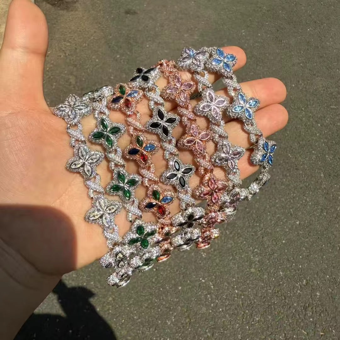 Cuban Moissanite Bracelets