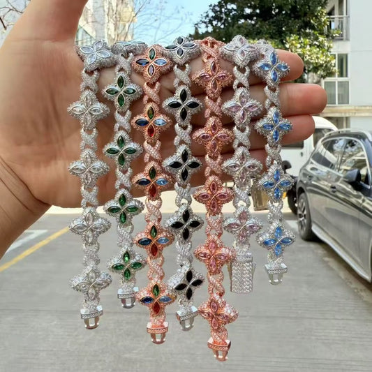 Cuban Moissanite Bracelets