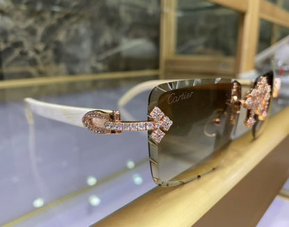 CARTIER DIAMOND GLASSES