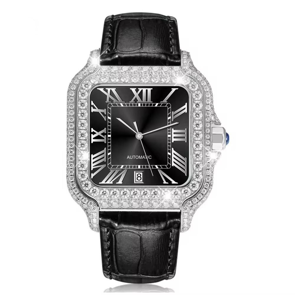 MOISSANITE WATCHES SANTOS