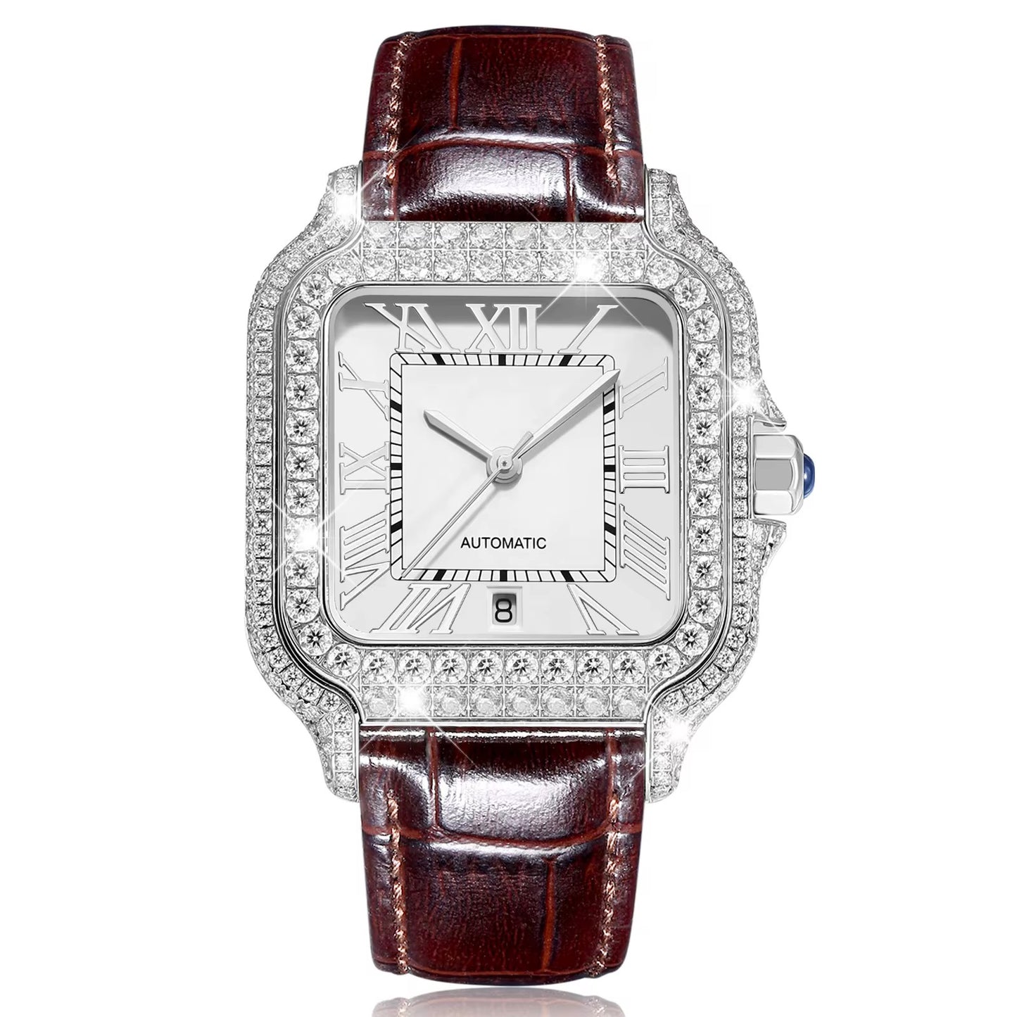 MOISSANITE WATCHES SANTOS