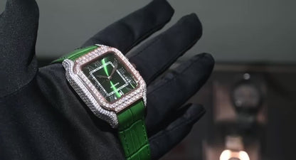 MOISSANITE WATCHES SANTOS